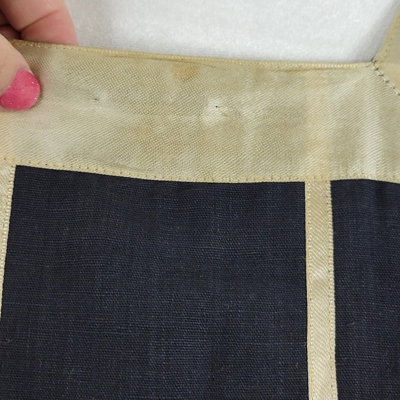 Vtg 70s Josefa Ibarra Black Floral Embroidered Midi S Dress Designer A-Line Boho - Picture 9 of 16